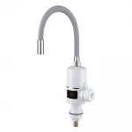 Проточный водонагреватель WEZER SDR-G05T 3.0 кВт с поворотным гибким изливом и датчиком температуры