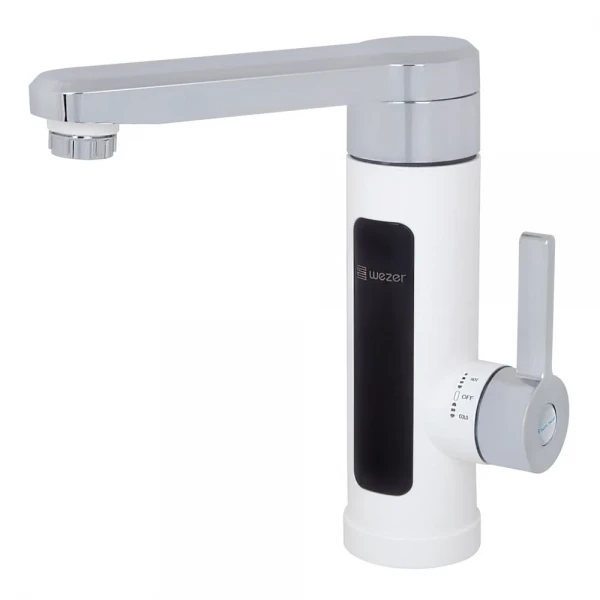 Проточник SDR-H11T умивальник поворот. вилив гайка (3,3 кВт + датчик темп. {10/1}