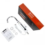 Проточный водонагреватель WEZER SDR-A8TR 3.3 кВт многорежимный с термопредохранителем поворотным изливом и датчиком температуры