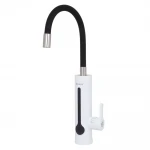 Проточный водонагреватель WEZER SDR-G8TR 3.3 кВт с датчиком температуры многоступенчатый с термопредохранителем с гибким изливом