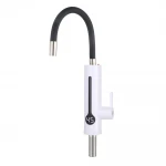 Проточный водонагреватель WEZER SDR-G8TR 3.3 кВт с датчиком температуры многоступенчатый с термопредохранителем с гибким изливом