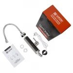 Проточный водонагреватель WEZER SDS-F9TC 3.3 кВт из нержавеющей стали с датчиком температуры с регулировкой температуры