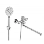 MLT-31002VR ванна одноваж. довга поворот. гусак Ø35 (лак) {10/1}