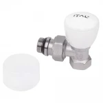 Вентиль рад. ручного регул. кутовий (верх) НІК 1/2