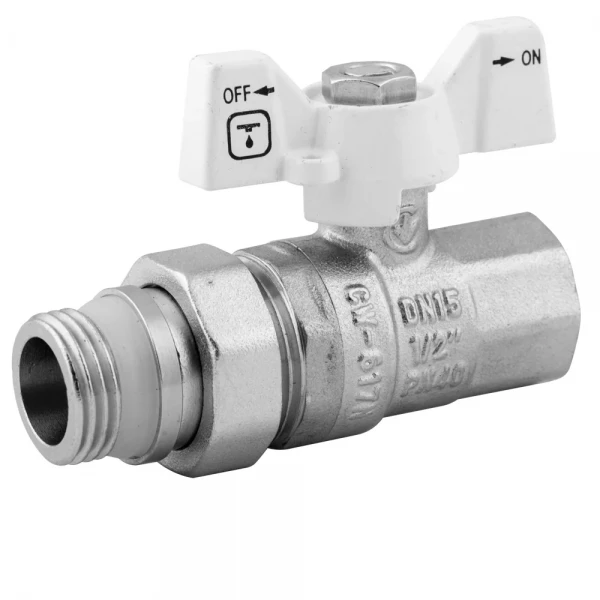 Кран кульовий з американкою ITAL 1/2