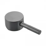 Ручка для смесителя Gungrey WKB-01-G диаметром 35 мм из нержавеющей стали (оружейная сталь) для моделей EKO-01