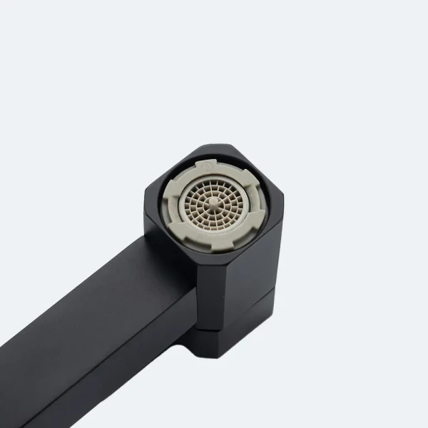 Смеситель для биде GAPPO G2017-6 однорычажный латунный черный диаметр 35 мм