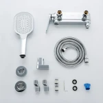 Смеситель для ванны GAPPO G3210 однорычажный с коротким поворотным изливом хромированный латунный Ø35