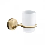 Стакан с держателем GAPPO G30706-3 золотой сатин