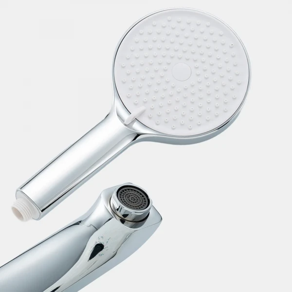 Смеситель для ванны FRAP F3275 однорычажный с поворотным изливом-переключателем хромированный латунный корпус Ø35