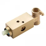 F2076-3 душ гігієнічний з бумаготримачем та полицею Ø25 (сатин золотий) {10/1}