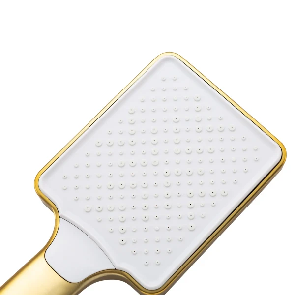 Смеситель для ванны FRAP F3276-3 однорычажный с литым изливом латунный корпус Ø30 золотой сатин