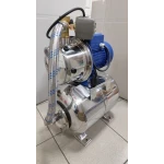 Насосная станция GRANDWATER JET 100S 1.1 кВт нержавеющая сталь с гидроаккумулятором SS 24L (нержавейка), максимальный напор 50м, максимальная производительность 52л/мин
