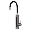 Проточный водонагреватель WEZER SDR-G8TR-Grey 3.3 кВт с датчиком температуры, многоразовым термопредохранителем и гибким изливом