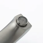 Смеситель для умывальника FRAP F1076-29 однорычажный с литым изливом латунный корпус крепление гайкой Ø35