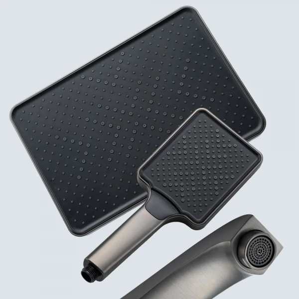 Душевая система FRAP F7176-9 однорычажная латунная с тремя функциями