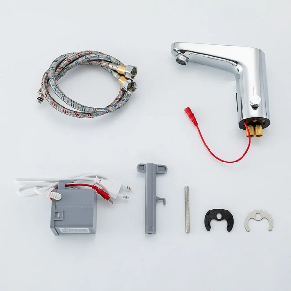 Смеситель для умывальника FRAP F513 сенсорный хромированный латунный