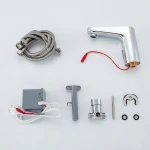 Смеситель для умывальника FRAP F513-1 сенсорный латунный хромированный