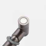 F2075-19 душ гігієнiчний лат. корпус з поличкою та папероутримувачем Ø25 (гангрей) {10/1}