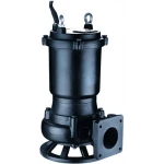 Дренажно-канализационный насос SHIMGE WQK30-18-3,7 3.7 кВт (Hmax=23м, Qmax=1333л/мин) с ножом 380В с пультом