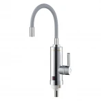 Проточный водонагреватель WEZER SDR-G10T 3.0 кВт с поворотным гибким изливом и датчиком температуры