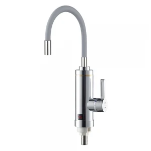 Проточный водонагреватель WEZER SDR-G10T 3.0 кВт с поворотным гибким изливом и датчиком температуры