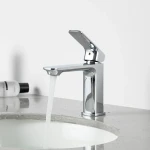 Смеситель для умывальника GAPPO G1028 однорычажный литой латунный хромированный