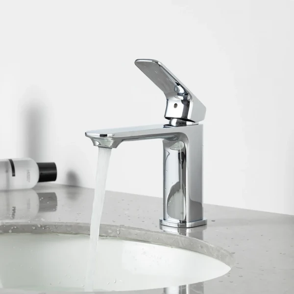 Смеситель для умывальника GAPPO G1028 однорычажный литой латунный хромированный