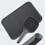 Душевая система GAPPO G2428-9 однорычажная латунная серая (Gungrey) с тремя функциями, диаметр 35 мм.