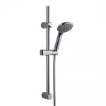 Стойка для душа GAPPO G8006 с мыльницей латунная хромированная настенная