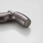 Лейка гигиеническая GAPPO G37-9 с регулировкой потока серая (Gungrey) ABS пластик