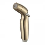 Лейка гигиеническая GAPPO G37-3 с регулировкой потока ABS пластик сатин золотой