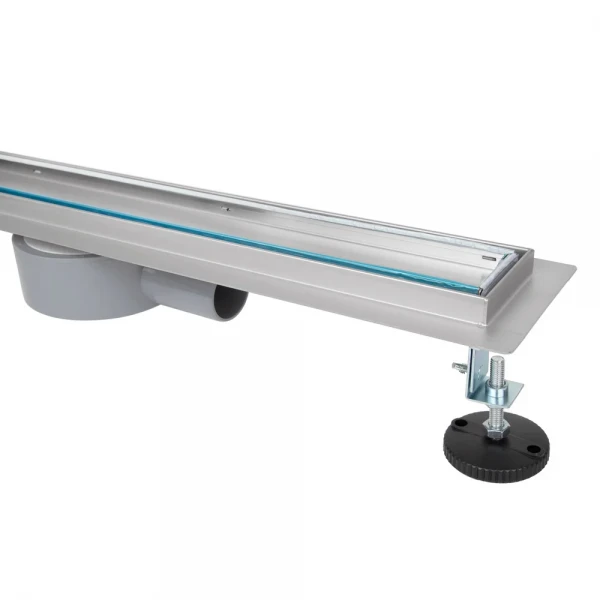 IT03-FT29/ 300 ITAL Душовий трап 300 мм ПІД ПЛИТКУ поворот.360, комбін.затвор. (блістер) {5/1}