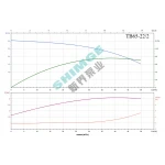TB65-22/2 SHIMGE 380В цирк. сухий ротор  4 кВт Hmax 30м Qmax 833л/хв DN65 360мм {1}