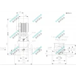 BLT2-11-1.1 SHIMGE 380В ц/біжний багатоступ. вертик. 1.1 кВт Hmax 98(82)м Qmax 53(33)л/хв {1}