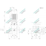 BLT4-12-2.2 SHIMGE 380В ц/біжний багатоступ. вертик. 2.2 кВт Hmax 114(95)м Qmax 100(66)л/хв {1}