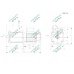 BWI 2-4/0.55 SHIMGE 220В ц/біжний багатоступ. нерж (0,55 кВт, Нmax=35(31)м, Qmax=67(34)л/хв {1}