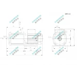 BWI 4-4/0.75 SHIMGE 380В ц/біжний багатоступ. нерж (0,75 кВт, Нmax=38(30)м, Qmax=100(67)л/хв {1}