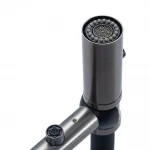 GS 7547-19 мийка PROFI 750*470 змішувач+сифон+ коланд.+дозатор+омивач склянк. (збройва сталь) {1/1}