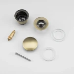 Донний клапан FRAP F62-4 автоматичний для раковини 1 1/4