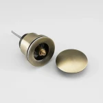 Донний клапан FRAP F62-4 автоматичний для раковини 1 1/4