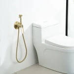 G7210-3 душ гігієн. вбуд. одноваж. лат. Ø35 (сатин золотий) {8/1}