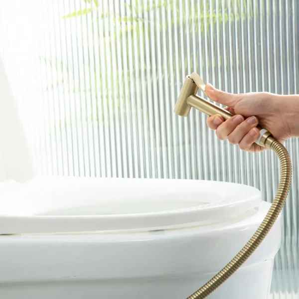 G7210-3 душ гігієн. вбуд. одноваж. лат. Ø35 (сатин золотий) {8/1}