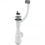 Сифон для кухонної мийки ALCA PLAST A444 1 1/2