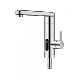 Проточник SDS-H06T НЕРЖ. СТАЛЬ  поворот. вилив  (3,3 кВт + датчик темп.) {10/1}