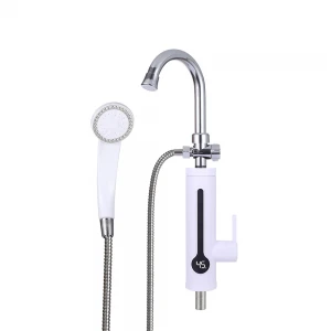 Проточник SDR-B18TR багатор. термозапобіж. поворот. вилив +ДУШ  (3,3 кВт + датчик темп.) {10/1}