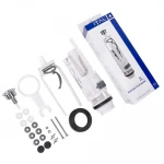 S2612 арматура спускна 2-кноп (ключ+кріплення+прокладка) ITAL {20/1}