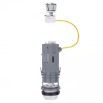 S2712 арматура ТРОС спускна 2-кноп (ключ+кріплення+прокладка) ITAL {20/1}