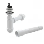 Сифон для умивальника ALCA PLAST A41+A795 1 1/4
