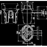 Сифон для збору конденсату ALCA PLAST AKS5 на 3 джерела